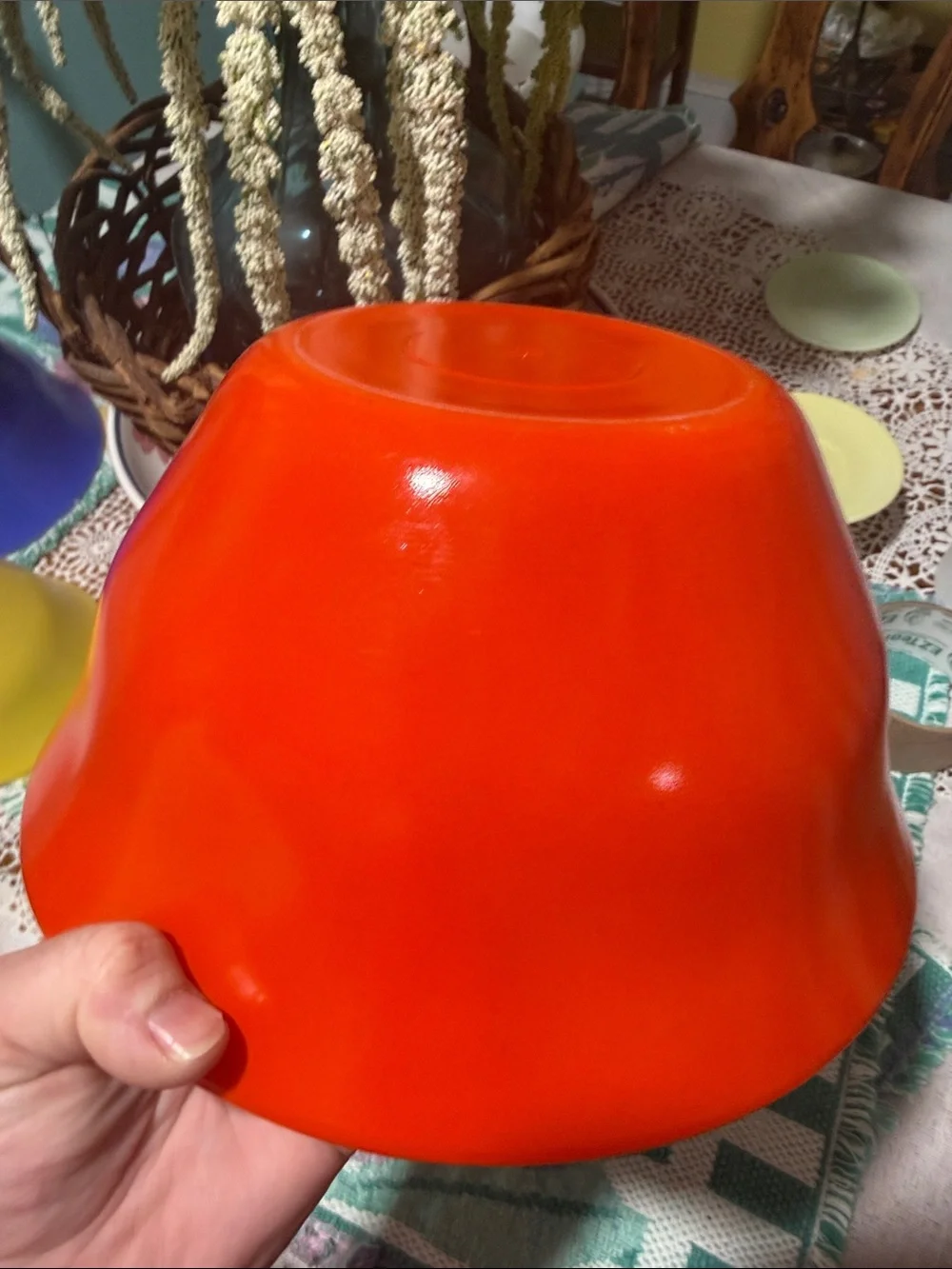 Rare HTF McKee primary mixing bowl set